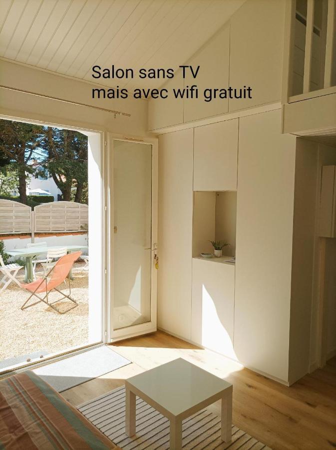 Maison Bord de mer à Noirmoutier Barbâtre Esterno foto
